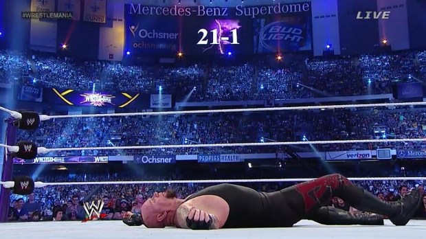 Fin de la racha de The Undertaker en Wrestlemania XXX