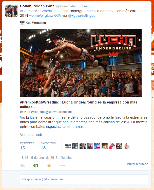 Premios KgbWrestling