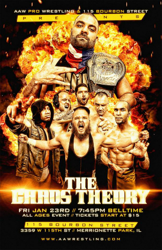 Resultados del show de AAW «Chaos Theory 2015» del 23 de&nbsp;enero