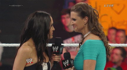 brie bella slaps stephanie mcmahon