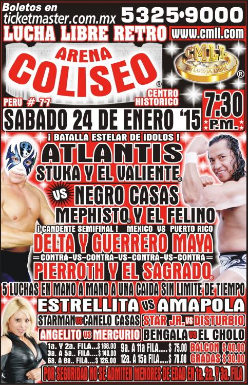 cmll 24 de enero 2015