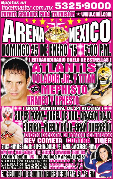 cmll 25 enero 2014