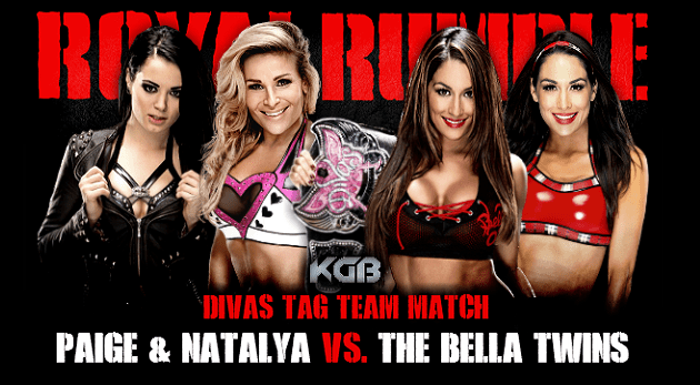 Natalya & Paige vs. Brie Bella & Nikki Bella