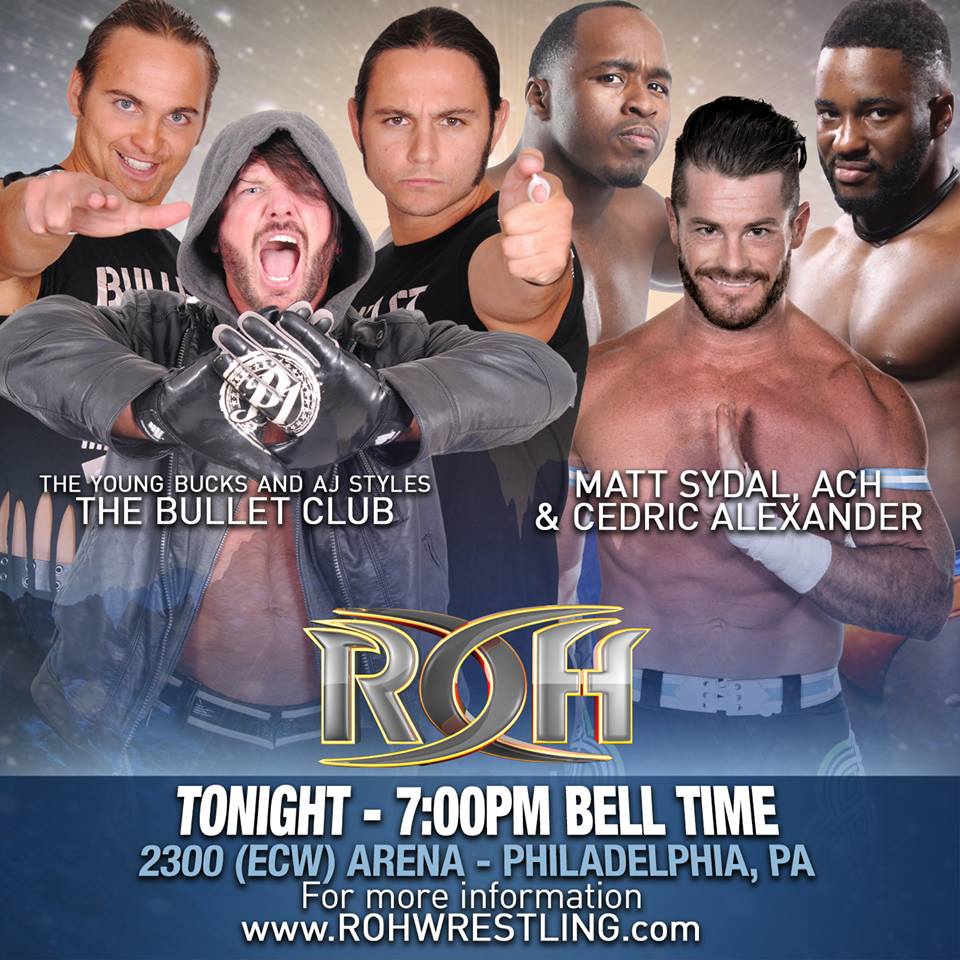 Resultados de las grabaciones de TV de Ring of Honor del 24 de&nbsp;enero