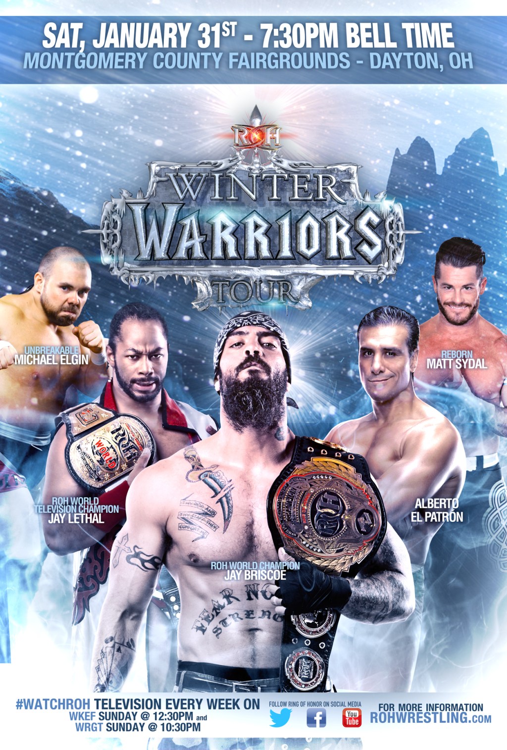 Resultados del ROH «Winter Warriors Tour» del 31 de enero en&nbsp;Dayton
