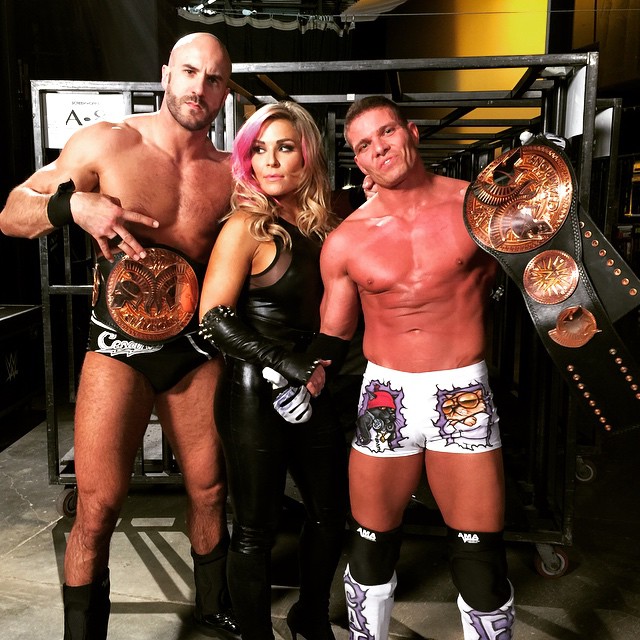 Imagen WWE: Tyson Kidd y Cesaro como los nuevos Campeones en Parejas de&nbsp;WWE