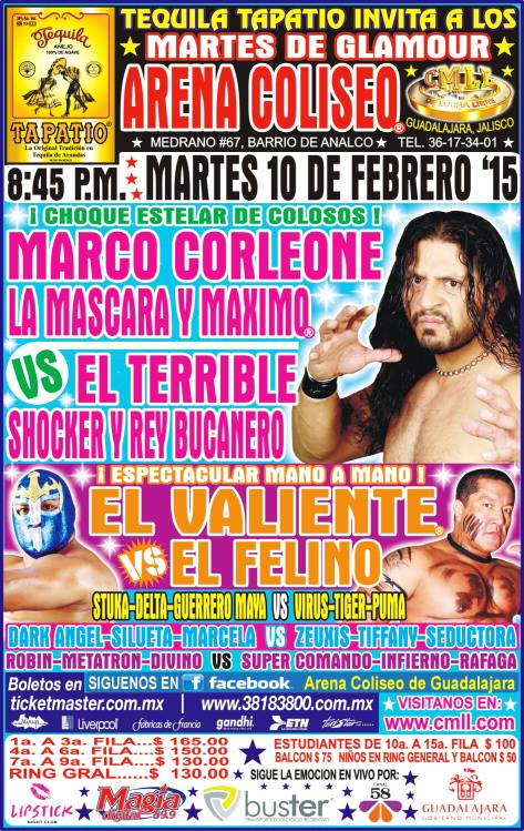 cmll 10 febrero guadalajara