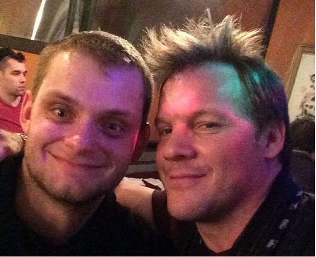 David Benoit, el hijo de Chris Benoit estuvo anoche en el backstage y se fue de «fiesta» con&nbsp;Jericho