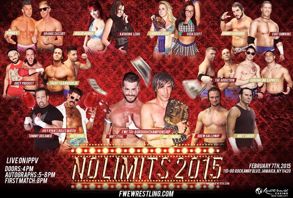 Resultados del show de FWE «No Limits» del 7 de febrero de&nbsp;2015
