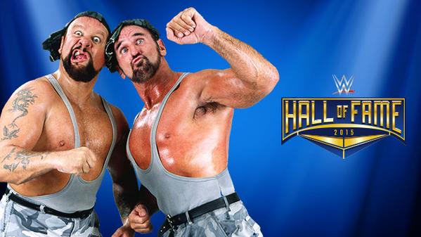 Vídeo del WWE HOF 2015 de The&nbsp;Bushwhackers