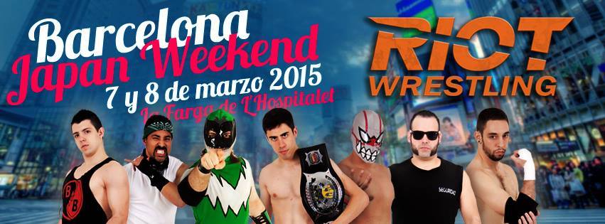 Riot Wrestling estará este fin de semana en la Japan Weekend de&nbsp;Barcelona
