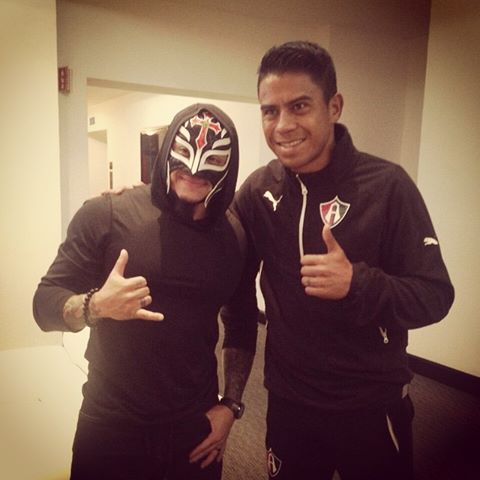 Rey Mysterio y Juan Carlos Medina