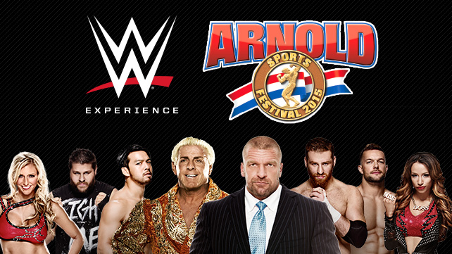Calendario de WWE en el Arnold Sport&nbsp;Expo.