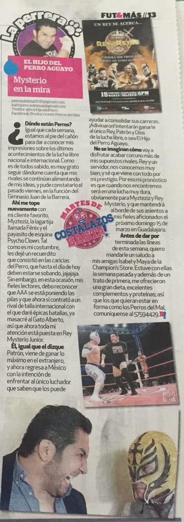 Diario Basta perro aguayo