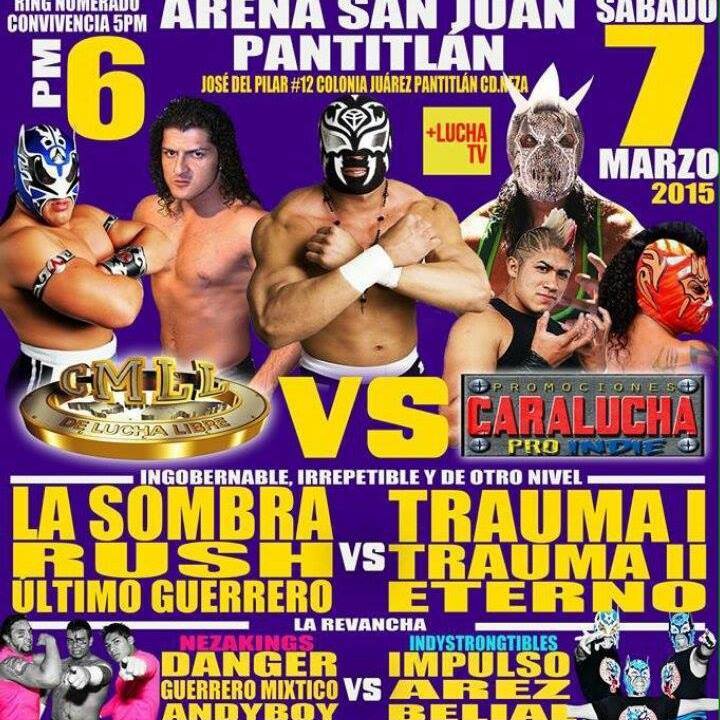 Resultados Cara Lucha  Arena San Juan&nbsp;(07/03/2015)