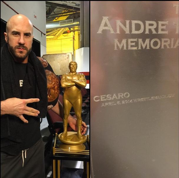 Planes para Cesaro en Wrestlemania&nbsp;31