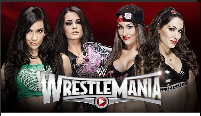 ¡Las Bella Twins vs. AJ Lee y Paige anunciado para Wrestlemania&nbsp;31!