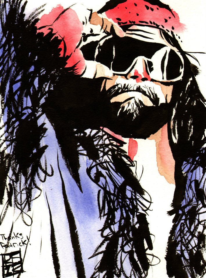 Rob Schamberger pintará un retrato de Randy Savage en el WM&nbsp;Axxess